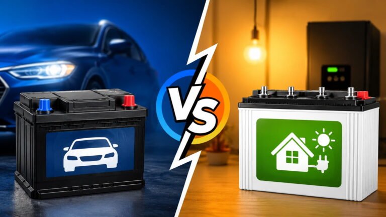 Car Battery vs Inverter Battery